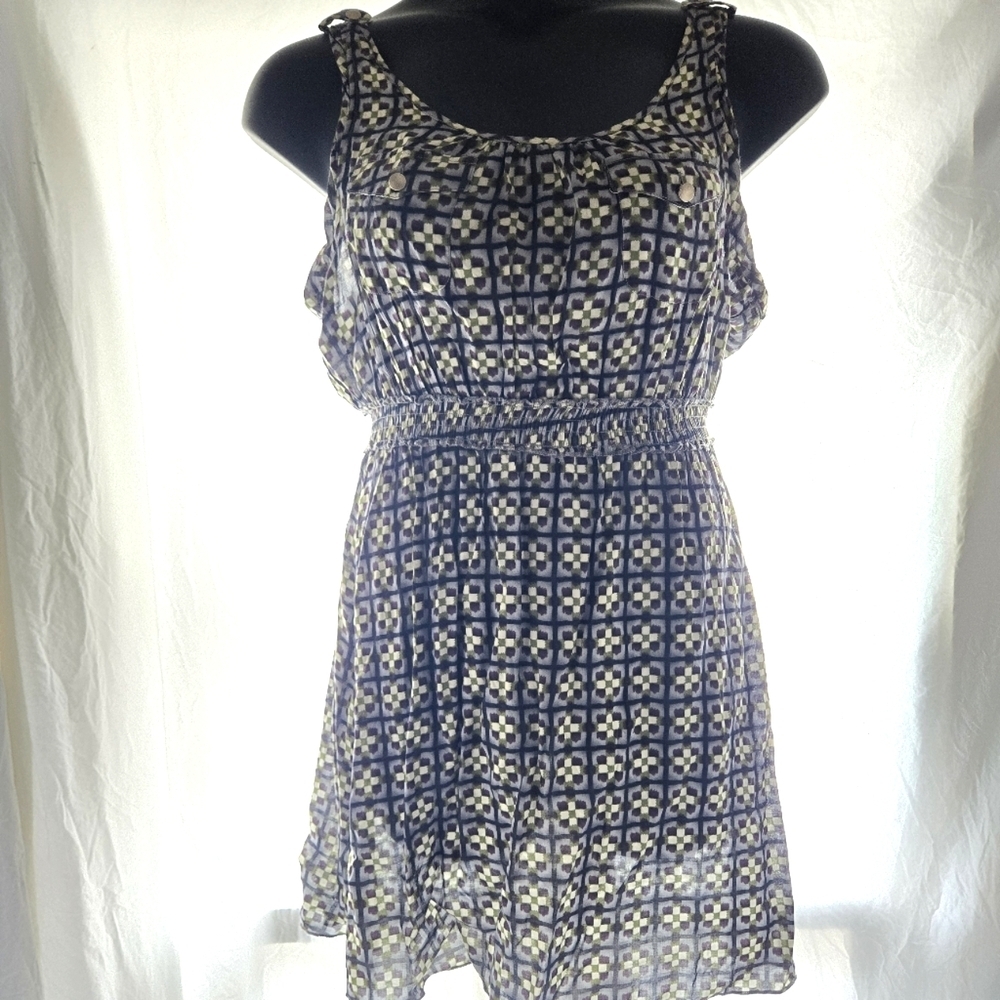Adorable Geo Tile Dress EUC